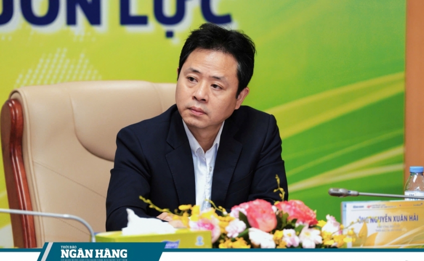 Ông Nguyễn Xuân Hải, Phó Tổng Biên tập Thời báo Ngân hàng tại Tọa đàm