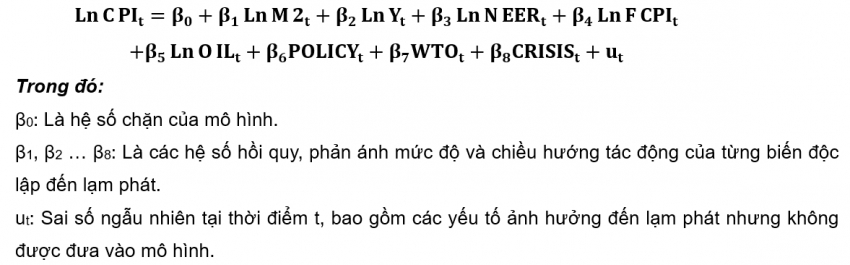 Tác động của tỉ giá hối đoái đến lạm phát tại Việt Nam và một số hàm ý chính sách Tác động của tỉ giá hối đoái đến lạm phát tại Việt Nam và một số hàm ý chính sách