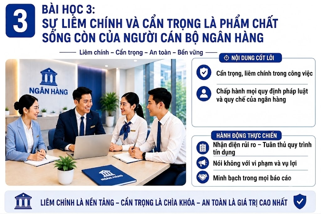 10 bài học vàng trong quản lý tín dụng và cách áp dụng vào thực tiễn